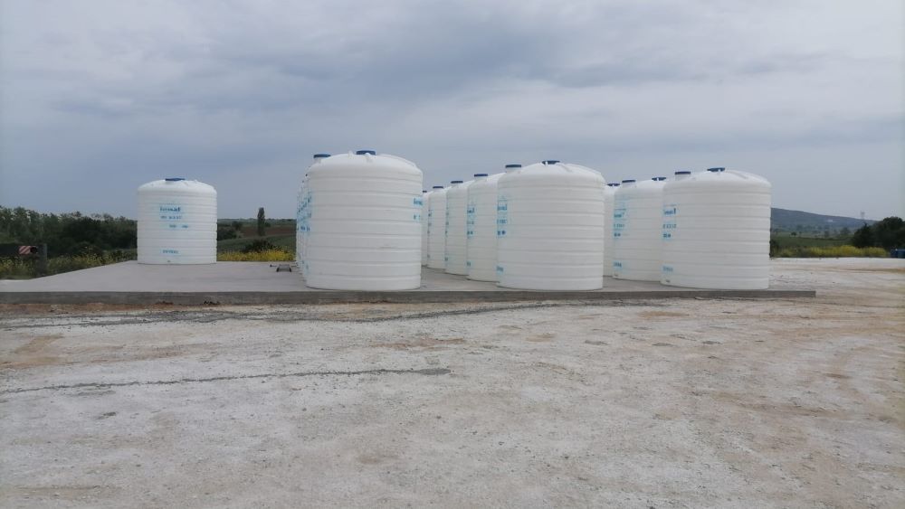 Royal Foods Tesisleri İçin 20.000 Litre Kapasiteli Polietilen Tank Projesi