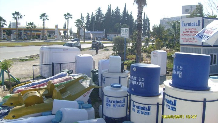 Antalya Su deposu, Foseptik Tankı, Moloz Kulesi