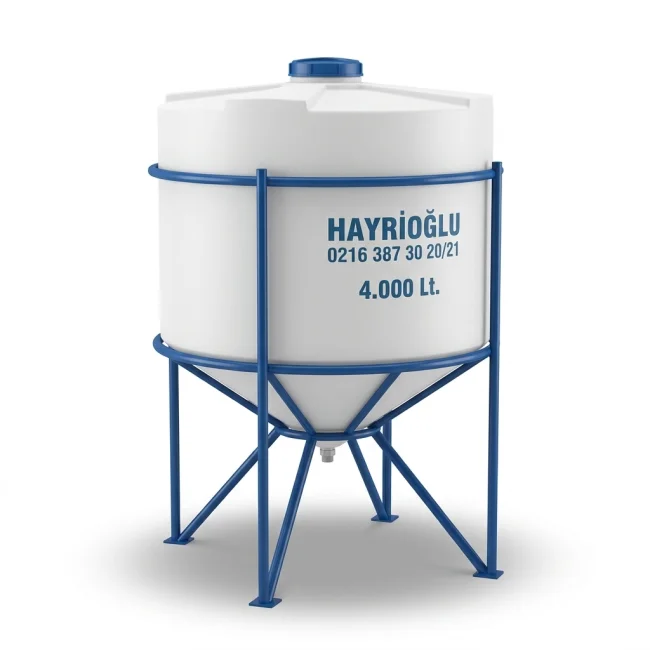 4.000 lt Polietilen Silo Su Deposu