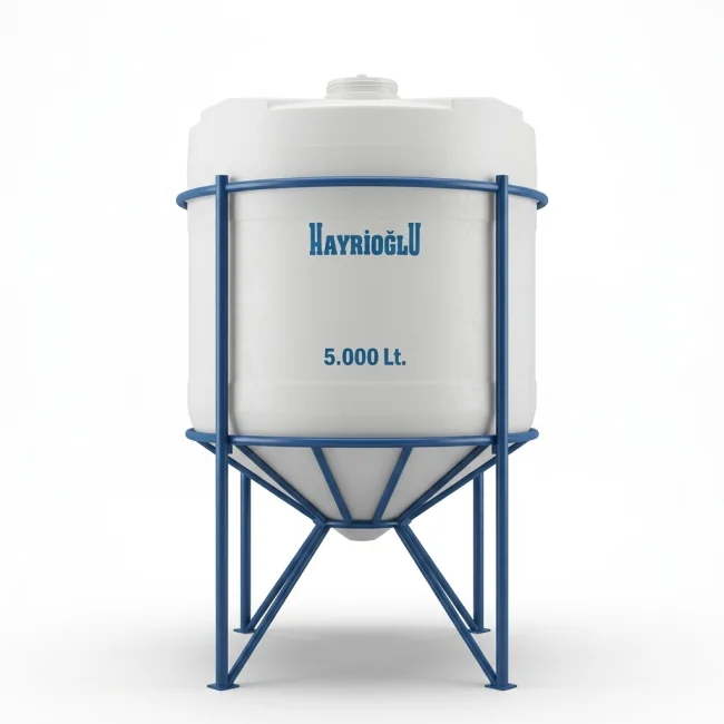 5.000 lt Polietilen Silo Su Deposu