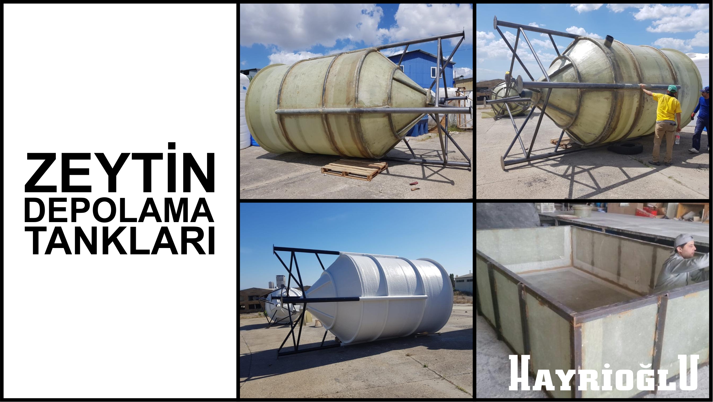 Zeytin Depolama Tankları
